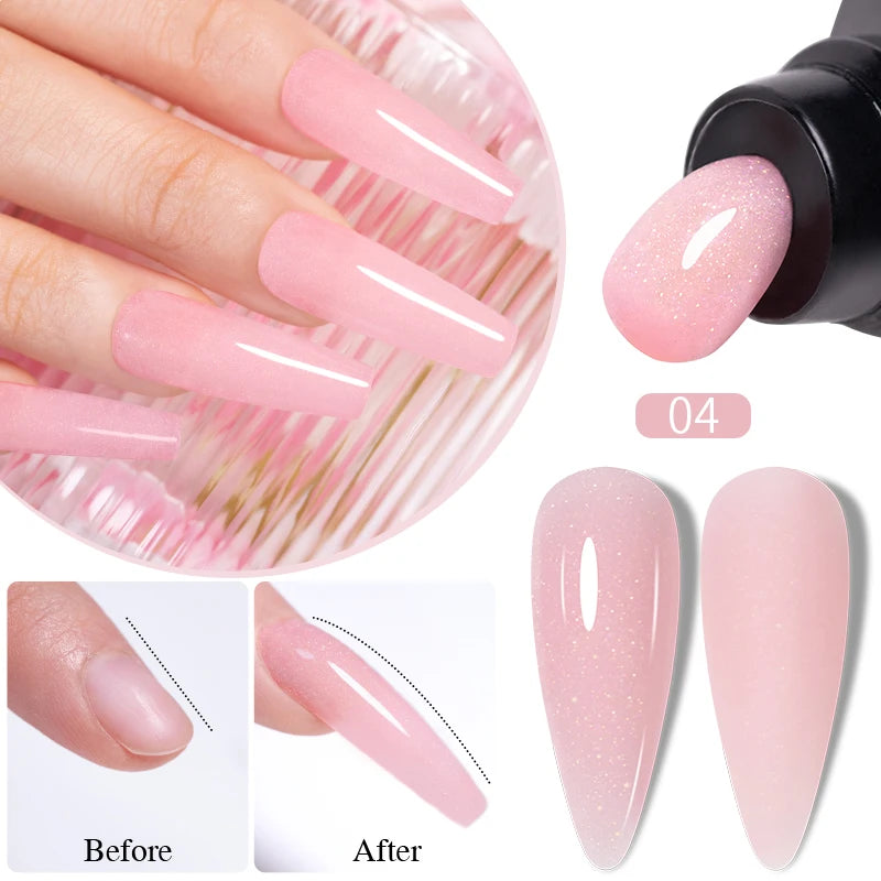 PUENTE Glitter Poly Nail Gel