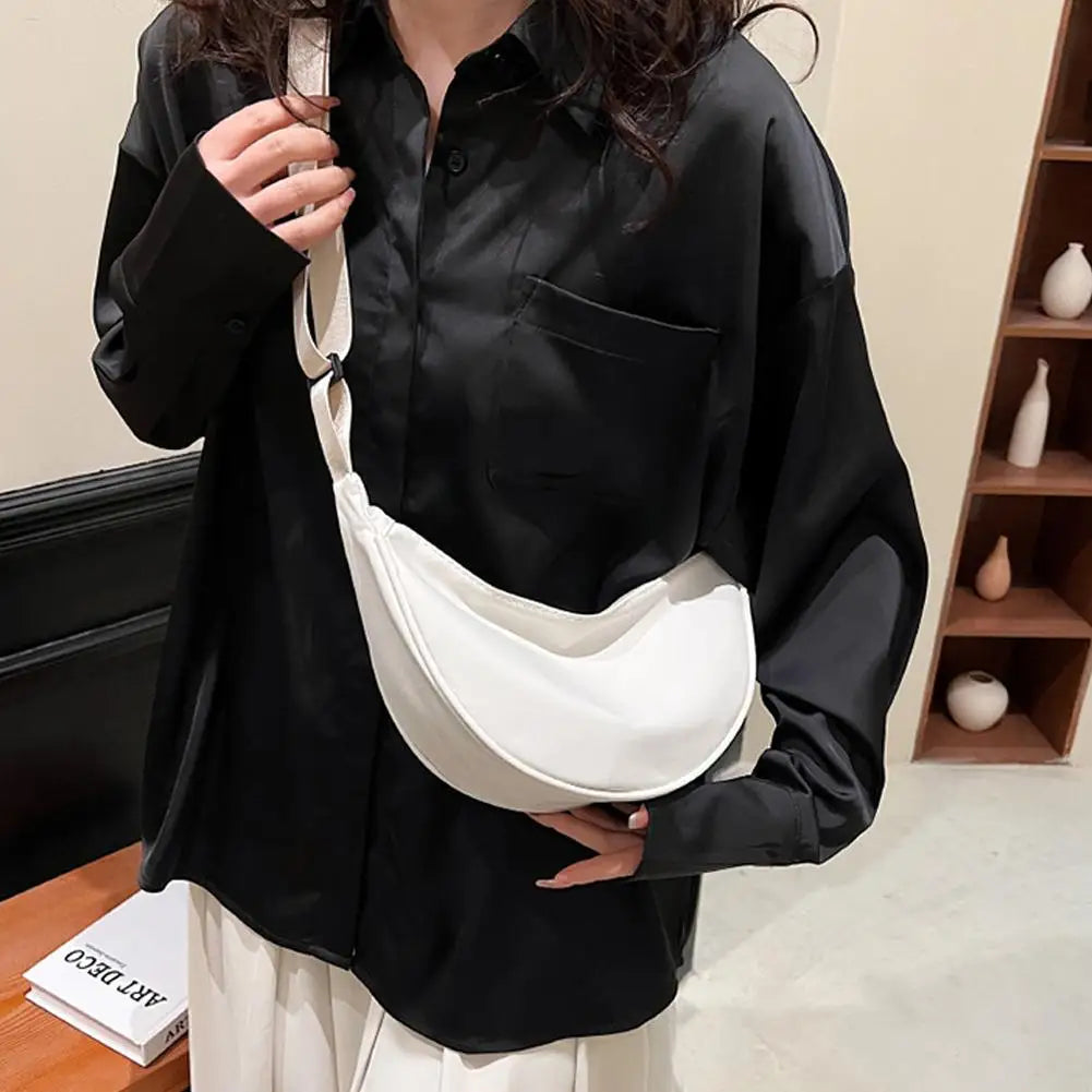 Nylon Dumpling Shoulder Bag