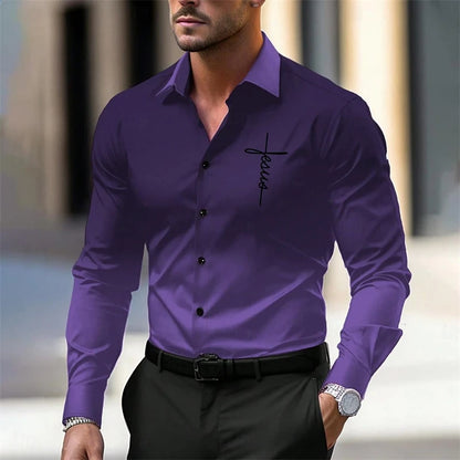 3D Print Casual Autumn Shirt