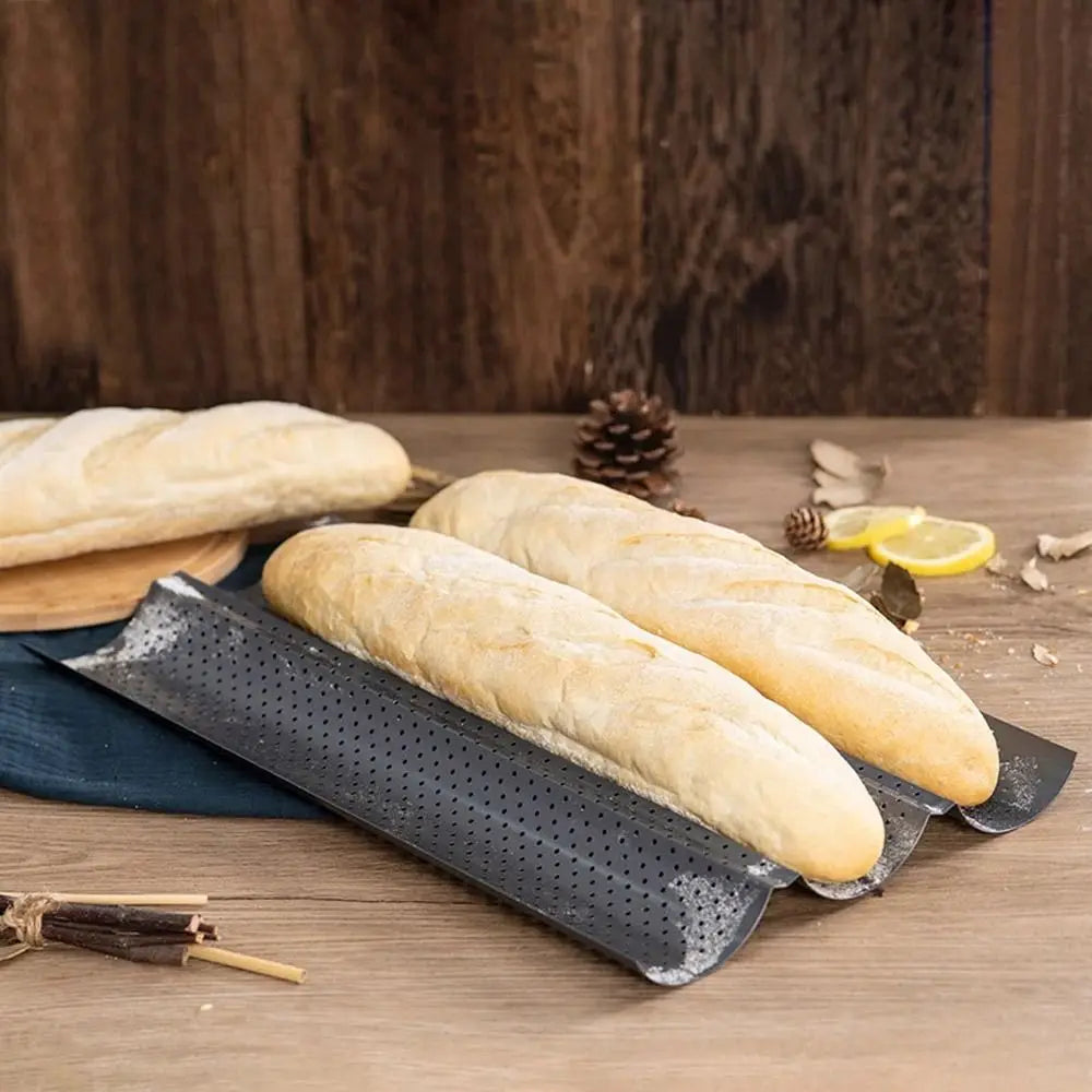 Carbon Steel Baguette Pan Nonstick