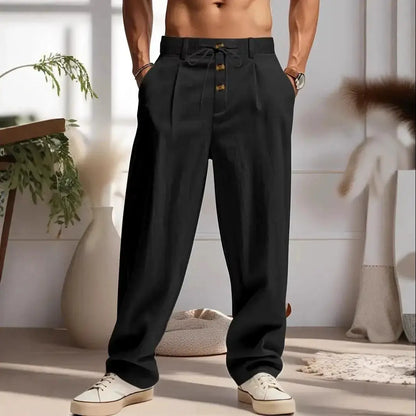 Cotton linen casual breathable Trouser