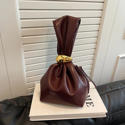 Personalized Soft Leather Clutch Bag