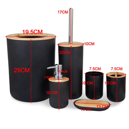Bamboo Bathroom Set