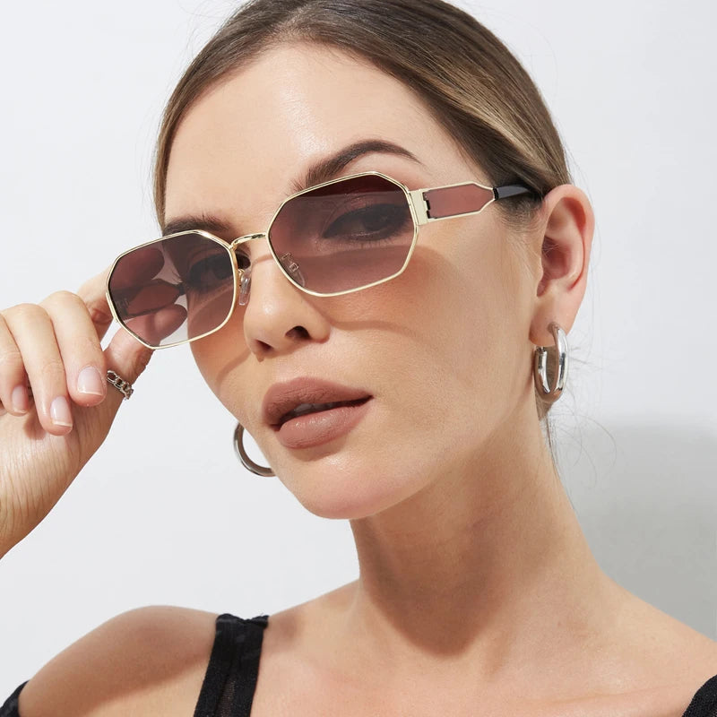 Vintage Rectangle Sunglasses