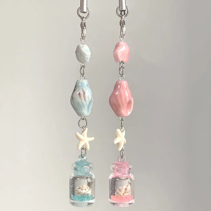 Cute Wind Chime Pendant Keyring