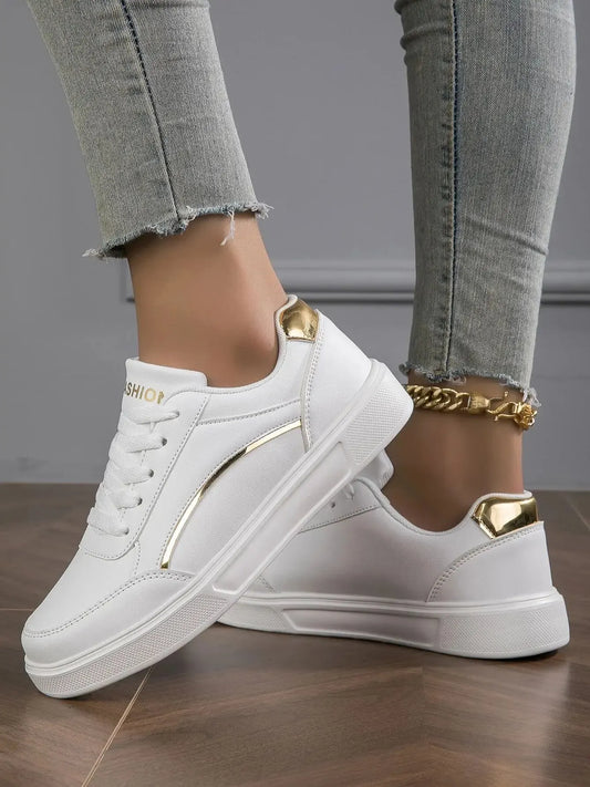 Leather Platform Sneakers