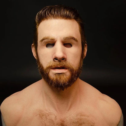 Elderly Face Latex Mask