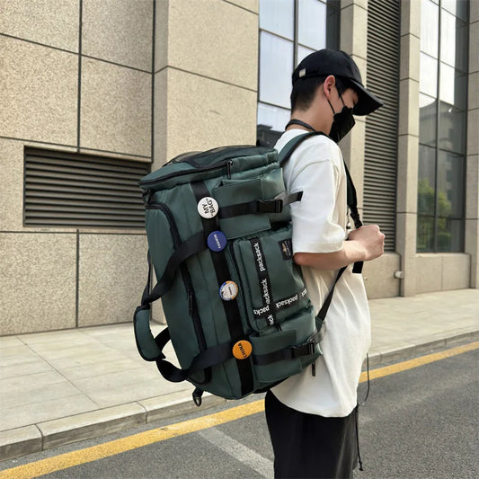 Waterproof Multi-Pocket Duffel Bag