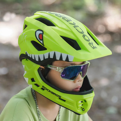 Detachable Full-Face Youth Bike Helmet
