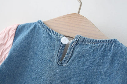 Toddler Girl Denim Outfit