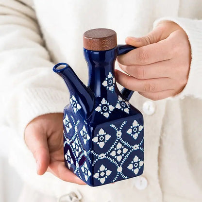 Porcelain American Style Seasoning Bottle