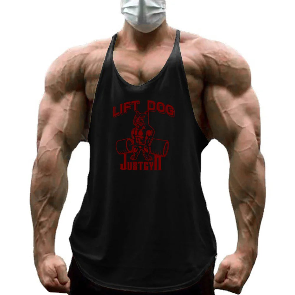 Cotton Stringer Tank Tops Low