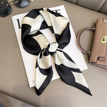 Scarf 70 70Cm Silk Square