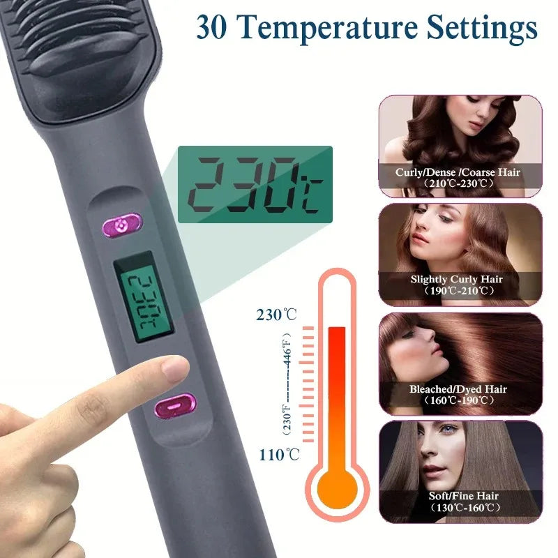 Electric Hot Straight Comb