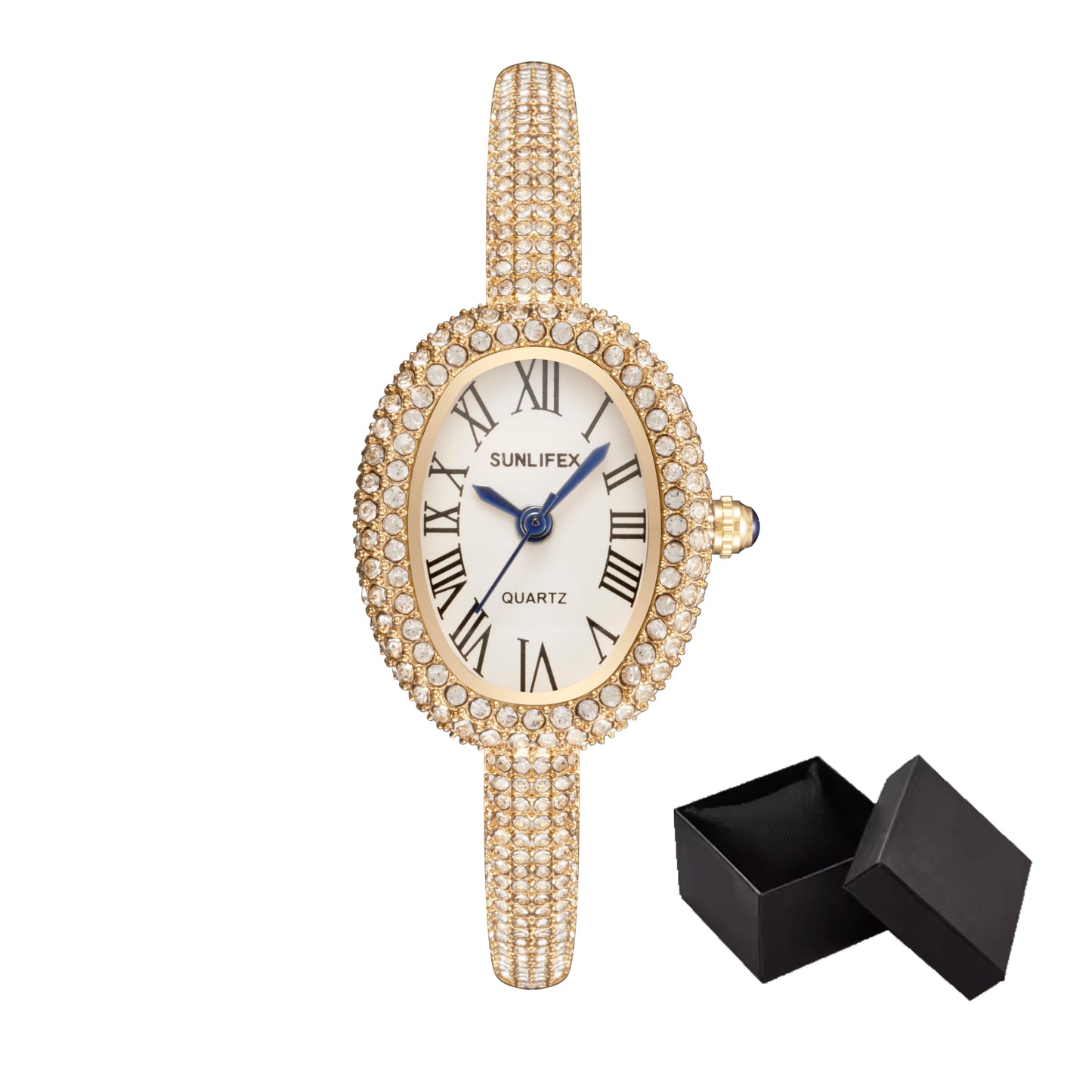 Oval Roman Watch