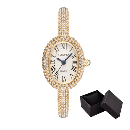 Oval Roman Watch