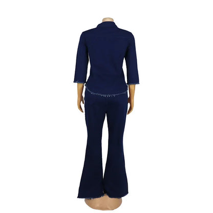 Female Jean Jacket Set
