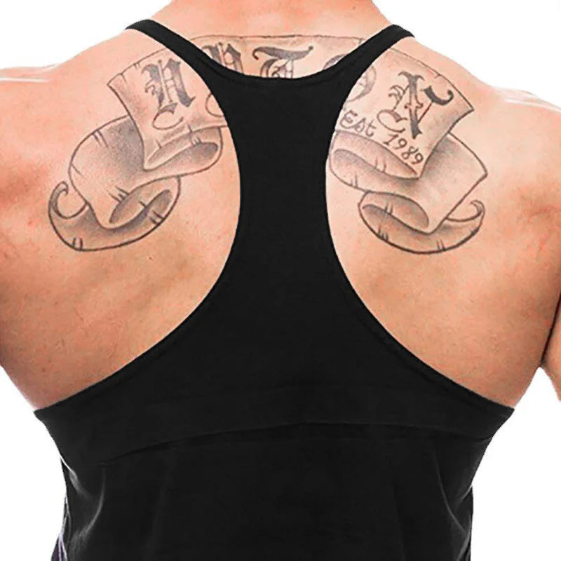 Oversized Stringer Tank Top Thin