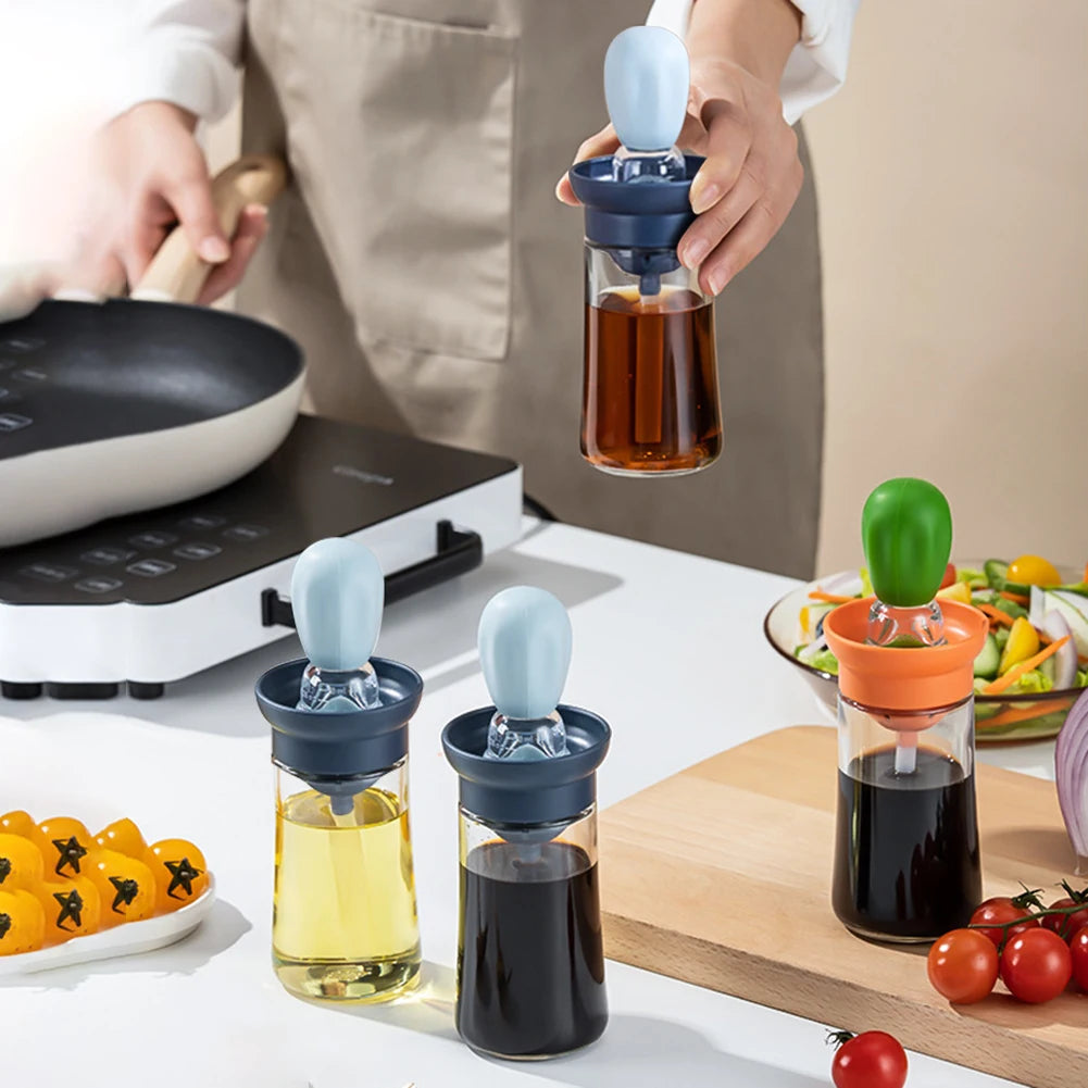 Silicone Brush Oil Spray Bottle