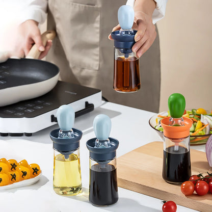 Silicone Brush Oil Spray Bottle