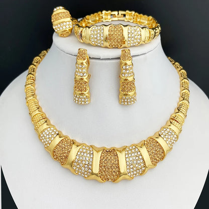Elegant Necklace Earring Bracelet