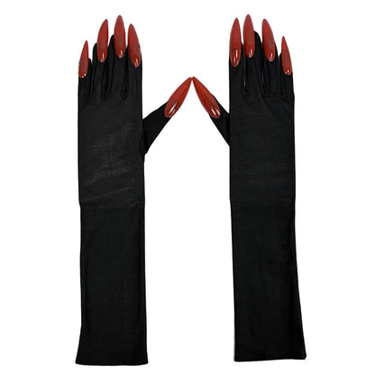 Elbow-Length Costume Claw Gloves