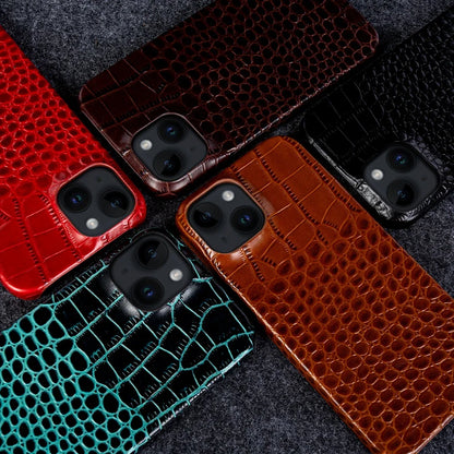 Crocodile Leather Case for iPhone 17 Pro Max | 17 Pro | 16 Pro Max | 16 Pro | 15 Pro Max | 15 Pro | 14 Pro Max | 14 Pro | 13 Pro Max | 12 Pro Max | 11 Pro Max
