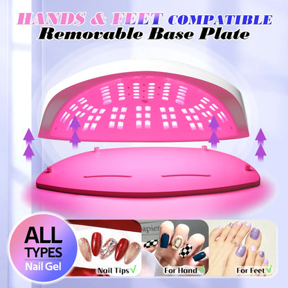 380W UV LED Nail Lamp