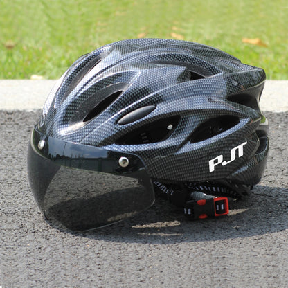 Magnetic Goggle PC Shell Bike Helmet