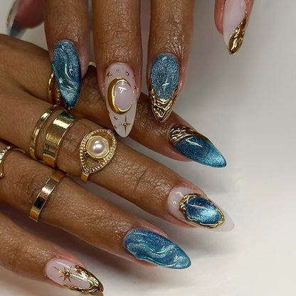 Y2K Cat Eye Press-On Nails