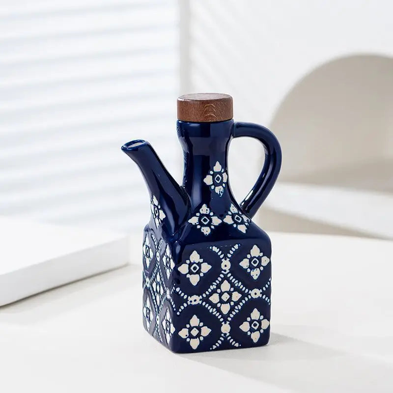 Porcelain American Style Seasoning Bottle