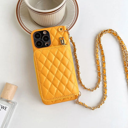 Crossbody PU Leather Case for iPhone 15 Pro Max | 15 Pro | 14 Pro Max | 14 Pro | 13 Pro Max | 13 Pro | 12 Pro Max | 12 Pro | 11 Pro Max