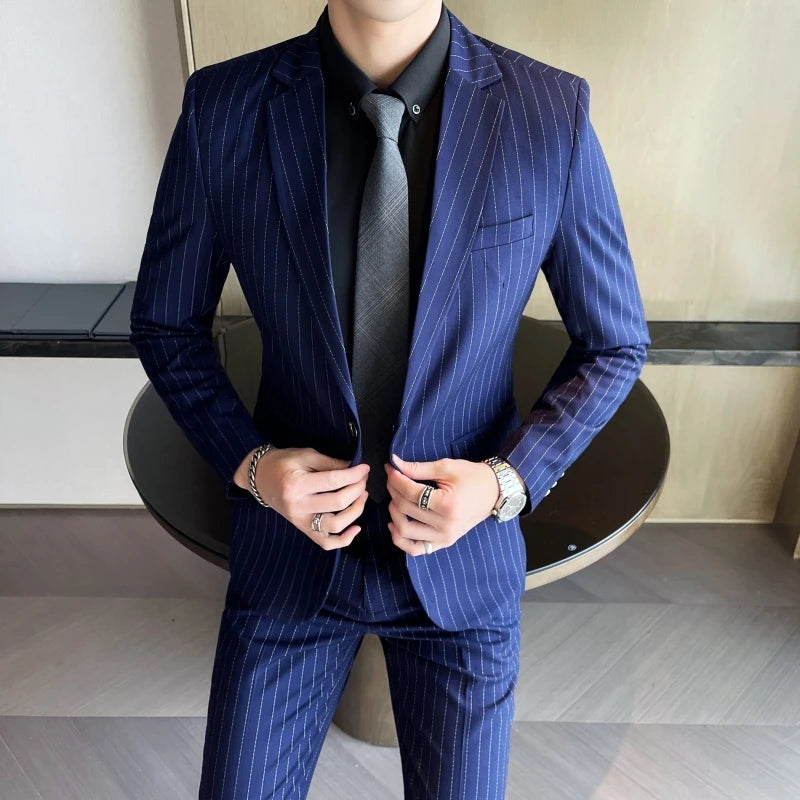 Slim Fit Two-Piece Spring Suit