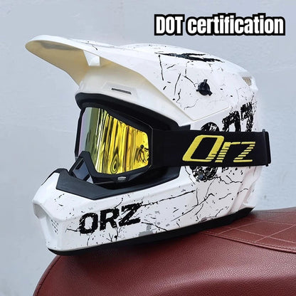 ORZ Off-Road Half-Face Racing Helmet