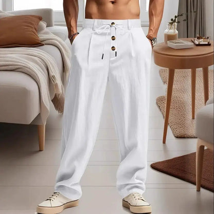Cotton linen casual breathable Trouser