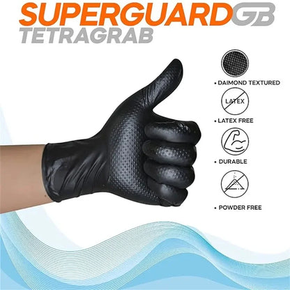 8-Mil Diamond Textured Gloves