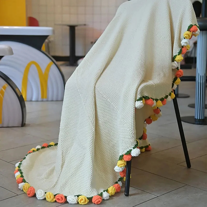 Crochet Flower Blanket