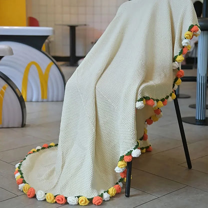 Crochet Flower Blanket