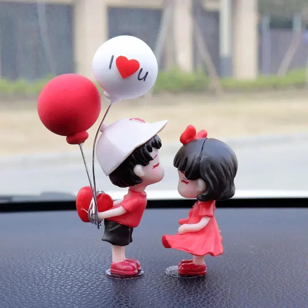 Romantic Couple Dashboard Ornament