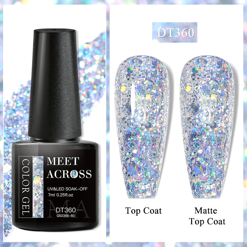 MEET ACROSS Matte Gel Polish