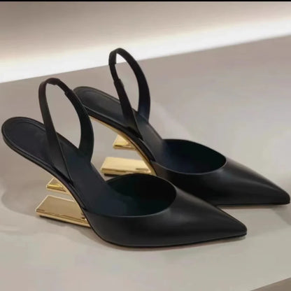 Pointed PU Pumps
