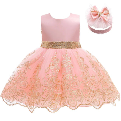 Princess Floral Cotton Dress