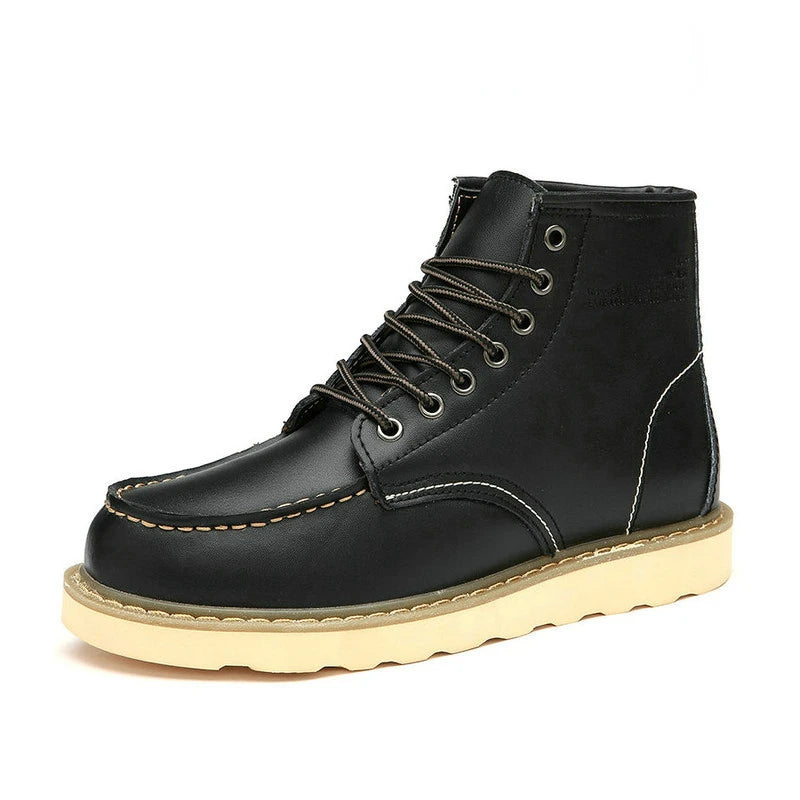 Waterproof Leather Motorcycle Boots