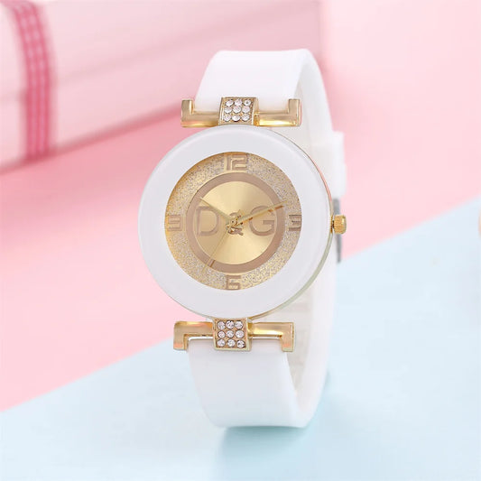 Large Dial Silicone Watch