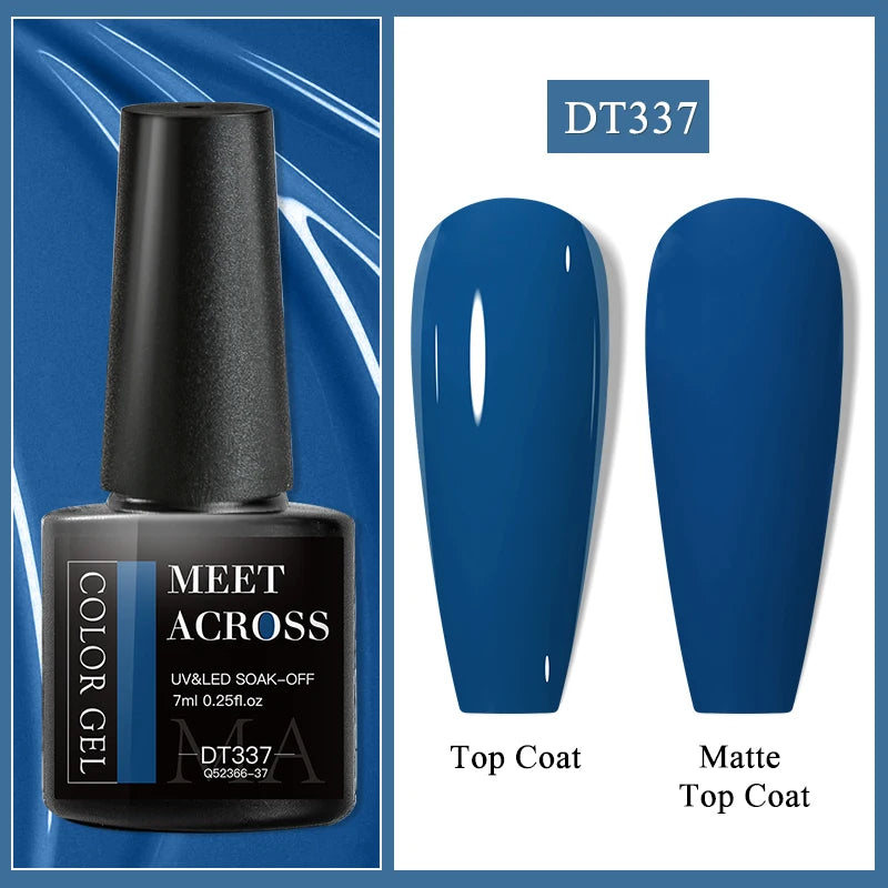MEET ACROSS Matte Gel Polish