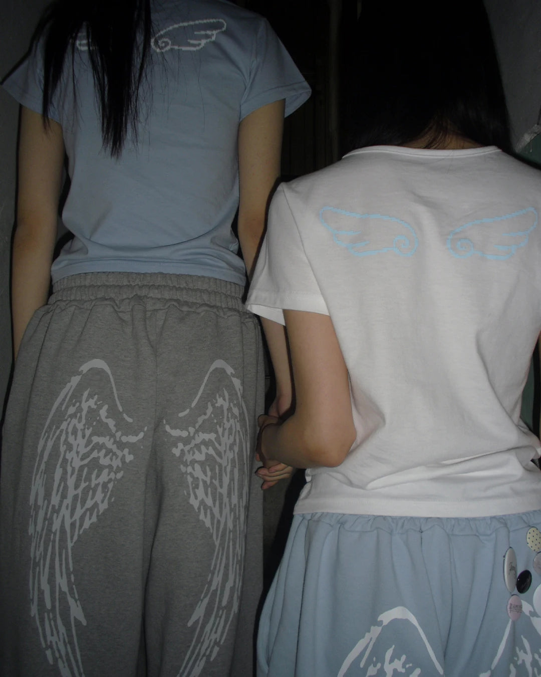 Flared Cross Pants