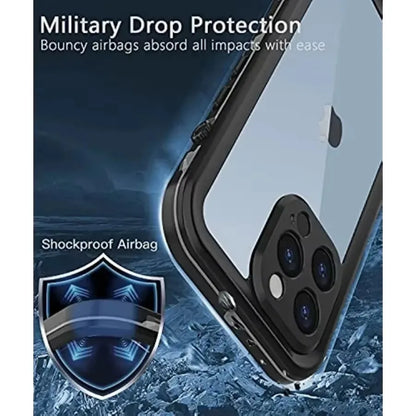 Full Body Waterproof Case for iPhone 15 Pro Max | 15 Pro | 14 Pro Max | 14 Pro | 13 Pro Max | 13 Pro