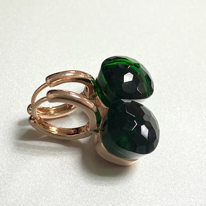 Square Crystal Earrings