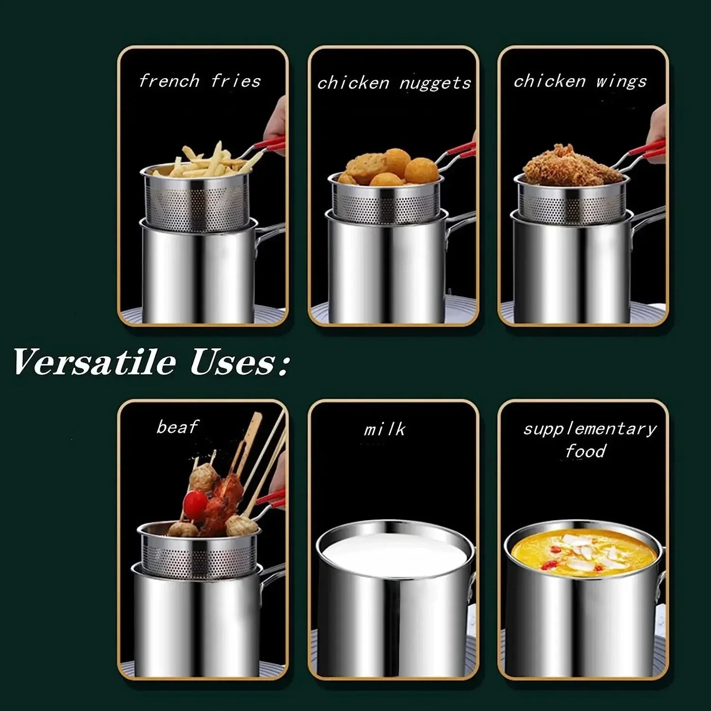 Stainless Steel Commercial Use Deep