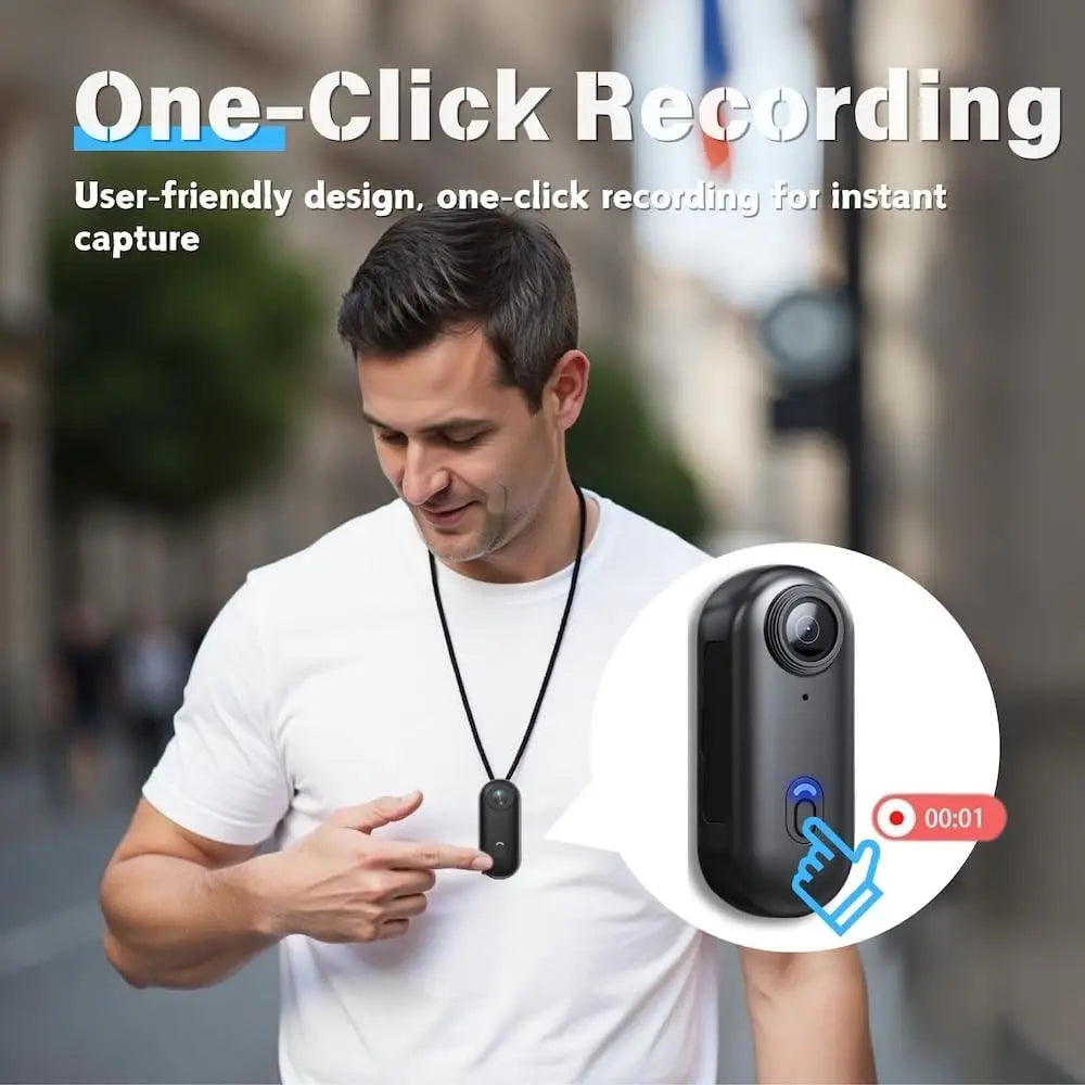 Ultra Compact 4K Body Camera